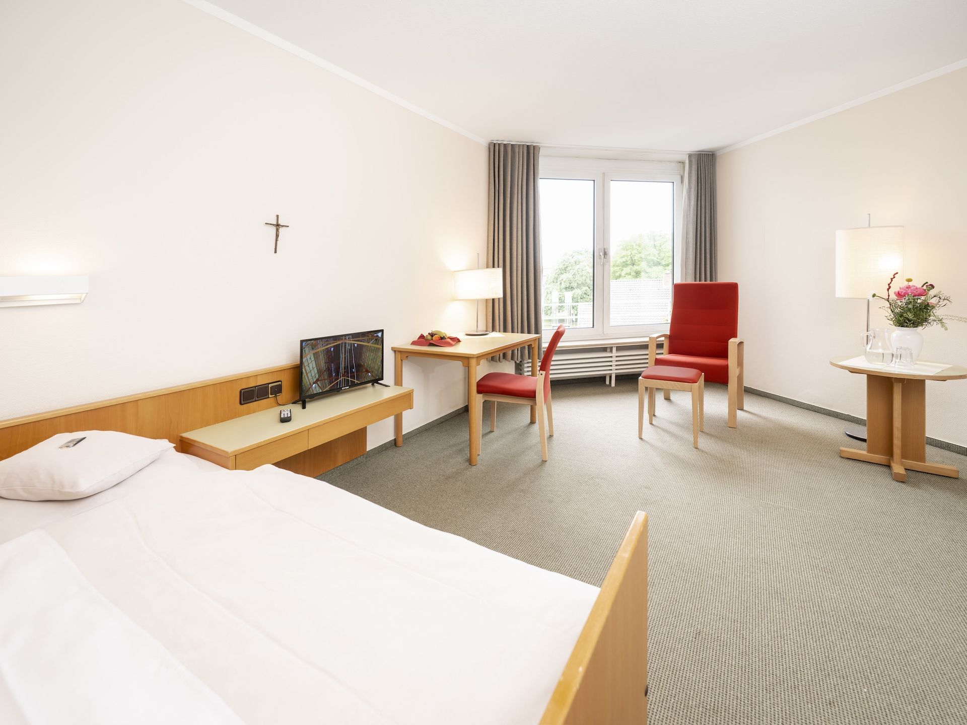 Blick ins Doppelzimmer